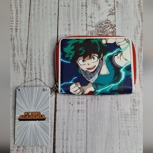 “My Hero Academia” Funko Zip Around Wallet - Anime “Deku” New With Tags